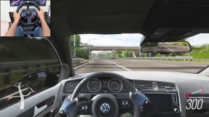 Volkswagen Golf R: 500 сил 🔥 Заезд в FH4 на Logitech G29 🏁