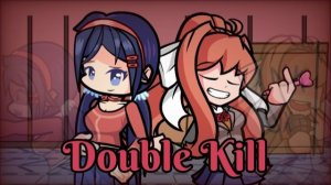 фнф (Двойная игра) / (Двойное убийство) Мита и Моника (Кавер) фнф vs Самозванец V4