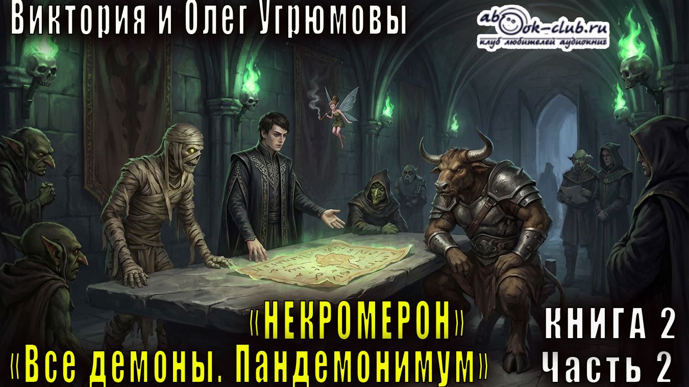 Виктория и Олег Угрюмовы "Некромерон" книга 1 "Все демоны. Пандемониум" часть 2