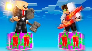СУПЕР БИТВА: ЛАКИ БЛОК НУБА vs ЛАКИБЛОК ПРО В МАЙНКРАФТ ! BRAINROT ROBLOX ! Нуб и Про в minecraft