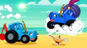 Синий.трактор