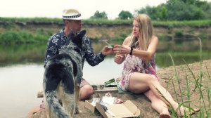 Пробуем паёк. Вот это подарок! Вкусный летний поход