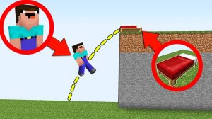 НУБ НАУЧИЛСЯ ВЫСОКО ПРЫГАТЬ И СЛОМАЛ КРОВАТЬ МАЙНКРАФТ БЕД ВАРС ! НУБИК ПРОТИВ ТРОЛЛИНГ MINECRAFT