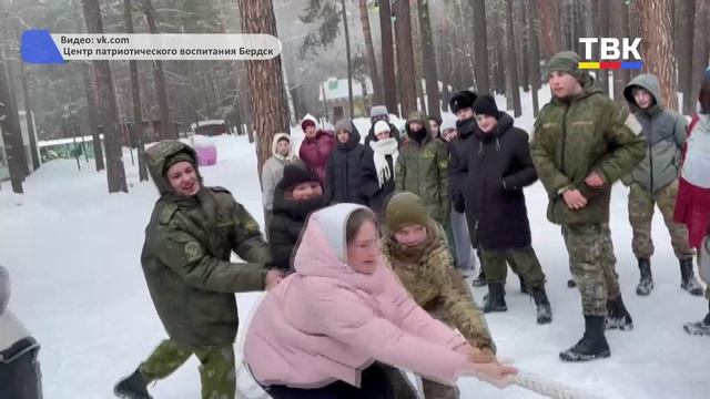 Курсанты патриотических клубов на профильной смене «Бердская дружина» смотреть онлайн