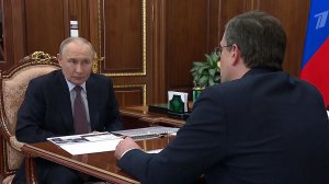 Владимир Путин заслушал доклад губернатора Нижегородской области.