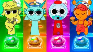 Coffin Dance Спрунки 213 уровень - Мультики про Спрунке | МУЛЬТФИЛЬМЫ SPRUNKI в Tiles Hop