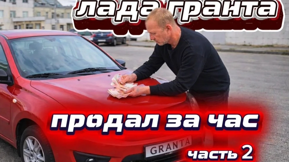 ЛАДА ГРАНТА ПРОДАЛ ЗА ЧАС ЧАСТЬ 2