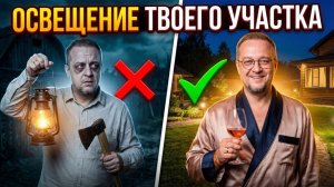 Освещение участка. Как правильно разнести освещение по участку