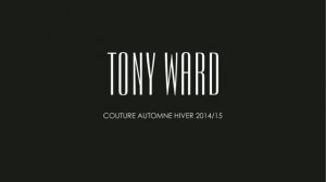Показ женской коллекции Tony Ward осень-зима 2014-2015