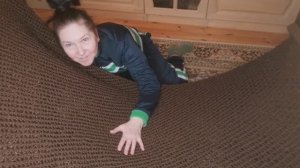 Сплела гамак! Стиль Бохо! Макраме! Проект готов! 🕸️👒✂️