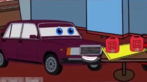 Мультик Анекдот про наши машины #анекдоты #смешно #прикол #оченьсмешно #шутка