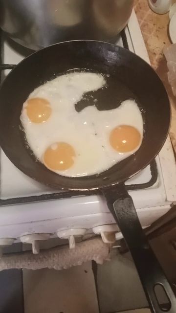 сам себе готовил обед