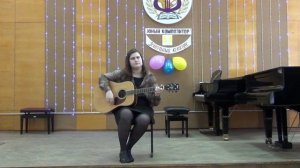 Дарья Сухинина. "Моё счастье". Гран-при зонального конкурса юных композиторов.