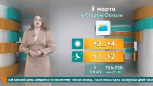 Погода в Старом Осколе на 8 марта