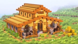 Мастер-класс по Minecraft: уютный сарай для животных