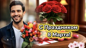 С Праздником 8 Марта!Самые тёплые пожелания с праздником.