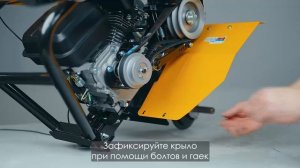 Видеоинструкция по сборке мотоблока DENZEL DPT-470S-PRO 56445