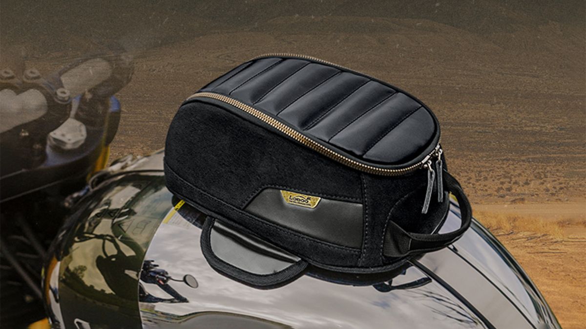 LOBOO BTB06 Винтажная малая сумка на топливный бак 3.5L