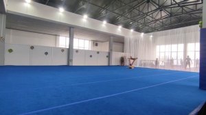 ЖП 2 спортивный разряд, Клименко Ксения - Горбунова Елизавета, МАУДО ДТДиМ, Балансовое упражнение