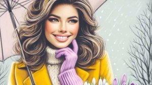 С весенним добрым утром. Красивая музыкальная открытка.