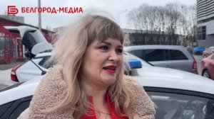 В Белгороде традиционно проходит акция «Цветы для автоледи»