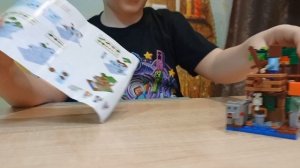 Обзор дешёвого лего конструктора Minecraft