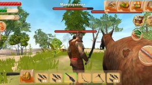 Приручили саблезуба в игре jurassic Survivel island.