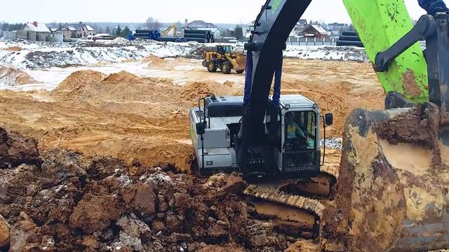 Краткий обзор экскаватора ZE335E Zoomlion