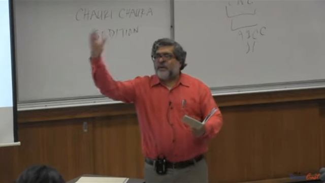 Винай Лал - Моральная и политическая мысль Махатмы Ганди, Лекция 10 из 19, 28 апреля 2016 года