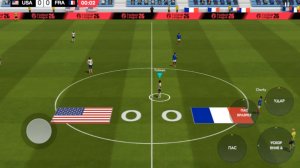 Football League 2025  CША Франция  мужчины!