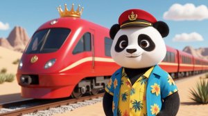 🚂ИНТЕРЕСНОЕ ПУТЕШЕСТВИЕ НА ПОЕЗДЕ С ПАНДОЧКОЙ | Развивающие мультфильмы