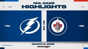 06.03.2026 | ОБЗОР МАТЧА | Виннипег Джетс - Тампа-Бэй Лайтнинг | Highlights