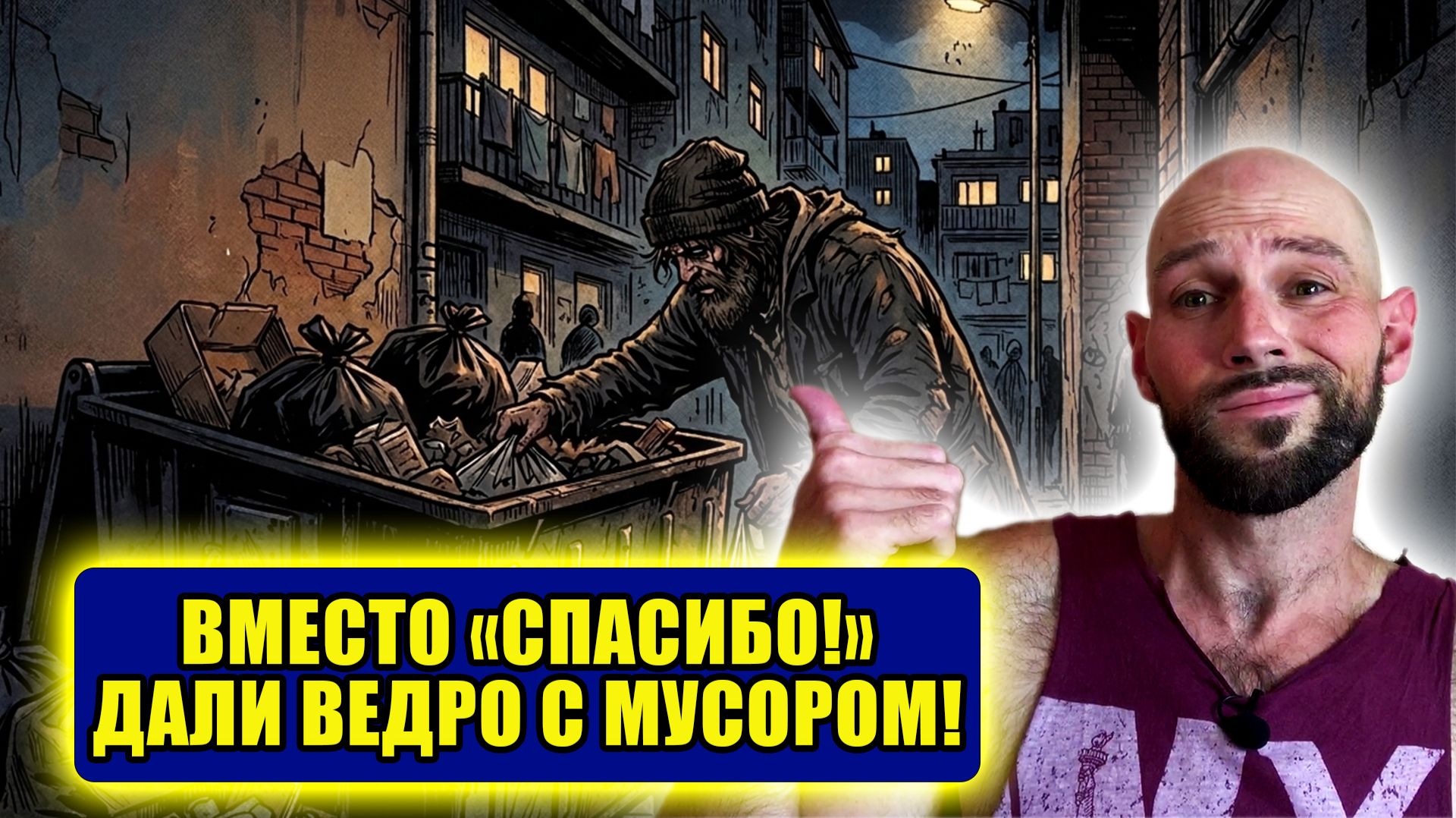 МНЕ ДАЛИ МУСОРНОЕ ВЕДРО ВМЕСТО СПАСИБО!  Прогулки по красивому городу. Планирование дел. ПП еда.