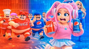 ПОБЕГ ИЗ ТЮРЬМЫ! СЕМЬЯ КОКА КОЛЫ ПРОТИВ СЕМЬИ ПЕПСИ!