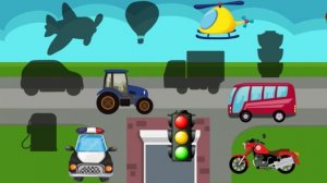 Обучающие Видео для детей Транспорт машинки