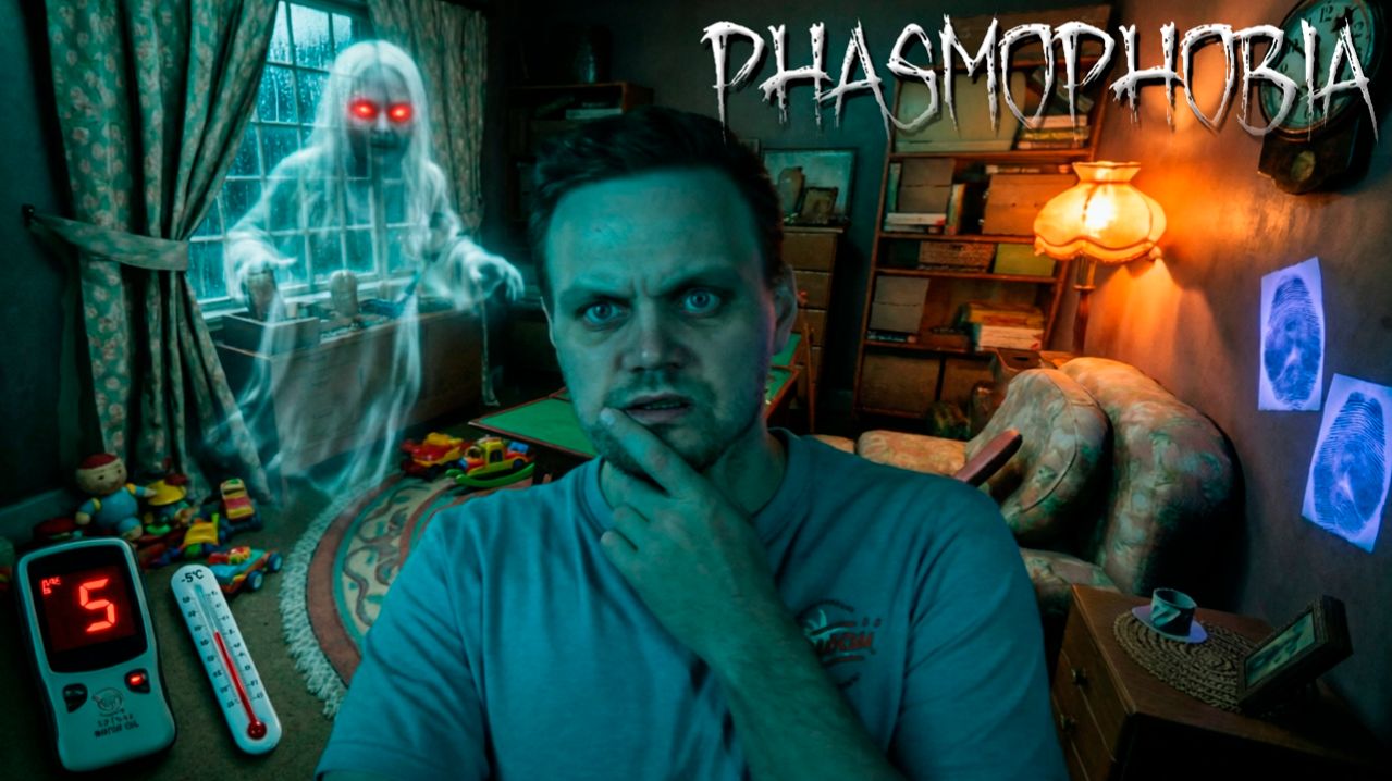 Призрак любит ПАЗЛ и *сть ЛЮДЕЙ  | Phasmophobia