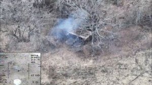 Штурмовик из 88-й бригады Южной группировки сделал своё дело.