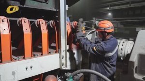 НА ОБОГАТИТЕЛЬНОЙ ФАБРИКЕ МГОКА ПРОХОДИТ ЗАМЕНА УСТАРЕВШЕГО КАСКАДНОГО ОБОРУДОВАНИЯ НА СОВРЕМЕННОЕ