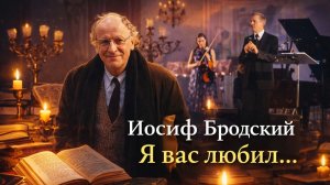 Иосиф Бродский - Я вас любил. Читает Данил Мухин