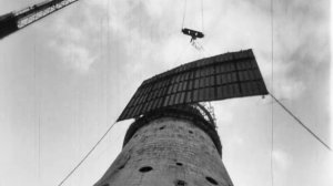 Возведение телевизионной башни в Останкино, 1969