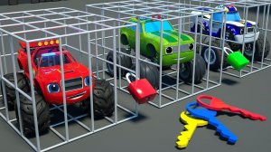 Мультфильмы про машинки - Молния Маккуин и Друзья - Играем с Тачками дисней для детей и малышей