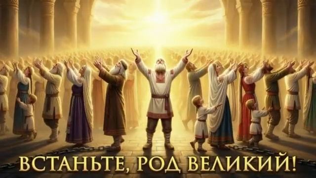 ВСТАНЬТЕ РОД ВЕЛИКИЙ! 🛡️ Мощный Призыв Защиты. Мантра-Меч, отсекающая беды и зло. Сила Рода.☀️