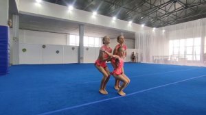 ТР 2 спортивный разряд, Клокова - Грибова - Гамова, МАУДО ДТДиМ, Темповое упражнение