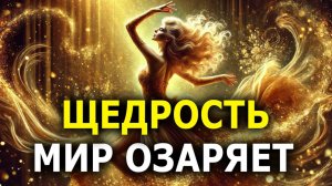 01. Новый Музыкальный ХИТ 2025: "Щедрость Озаряет Мир" 🌟 (Премьера клипа) | Высокие Вибрации