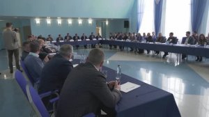 Отраслевое совещание руководителей промышленных предприятий региона