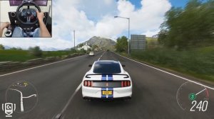 Shelby GT350R: 700 сил 🔥 Заезд в FH4 на Logitech G29 🏁