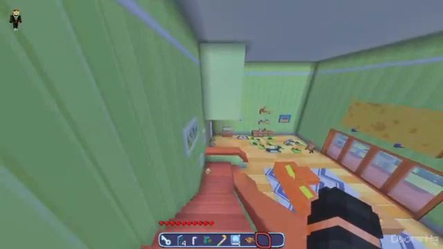 Minecraft x Bluey - Full Gameplay Walktrough (No Commentary) _ Minecraft Bedrock Map (360p)