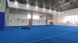 СмП 3 спортивный разряд, Кухарская София - Фомин Арсений, МАУДО ДТДиМ, Балансовое упражнение