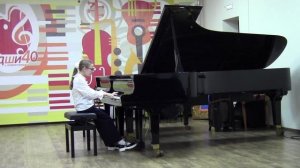 Гребёнкина Мария, ДШИ №40 г. Новокузнецка Н. Раков Полька, К. Черни Этюд ор.299 №5