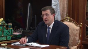 Глеб Никитин доложил Владимиру Путину о развитии региона по итогам 2025 года